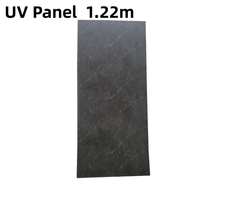 Visoko sijajna 1220x2440 mm 3 mm umetna PVC marmorna UV plošča